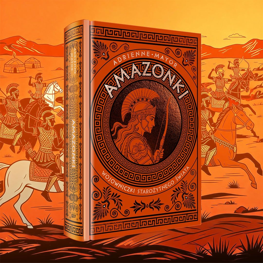 Okładka książki "Amazonki" (Wydawnictwo Znak, Kraków 2026)