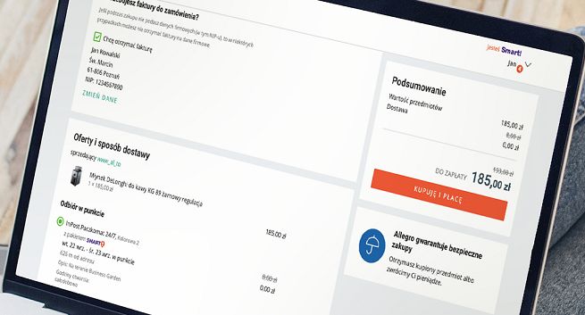 Pierwsze automaty paczkowe Allegro ruszą w II połowie tego roku, w III kw. testy usług logistycznych