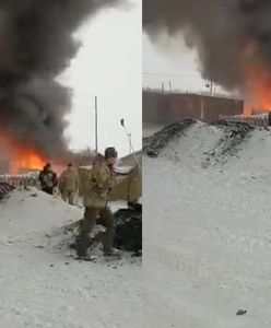 Pożar w rosyjskim Tomsku. Piszą o "incydencie"