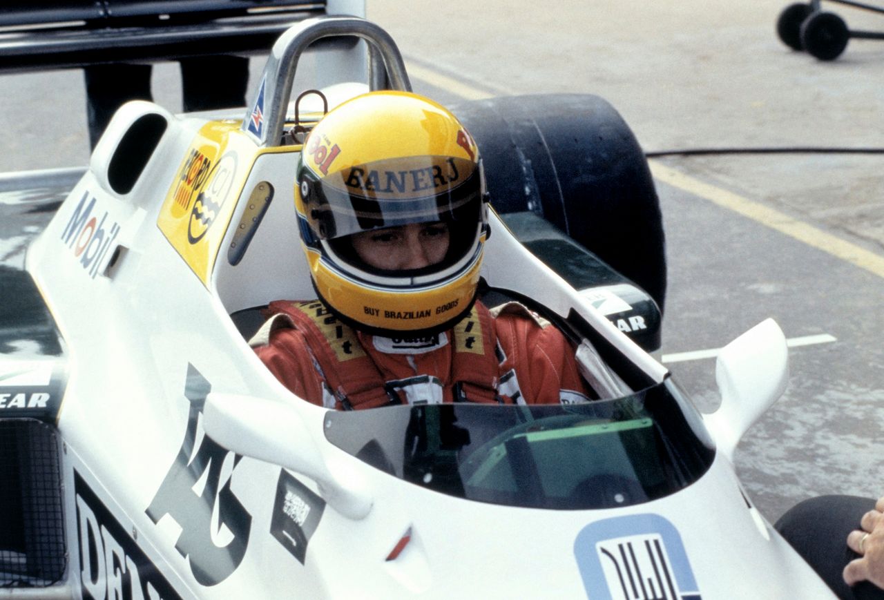 Ayrton Senna za kierownicą bolidu Williamsa (fot. Williams)
