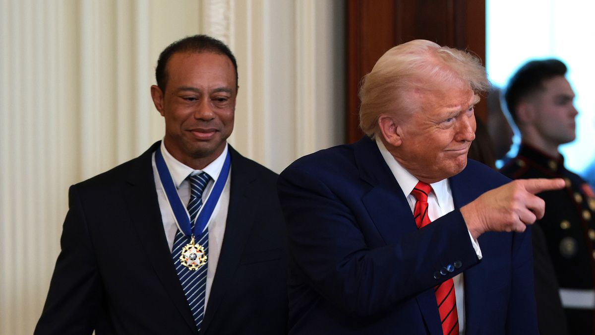 Donald Trump, Tiger Woods