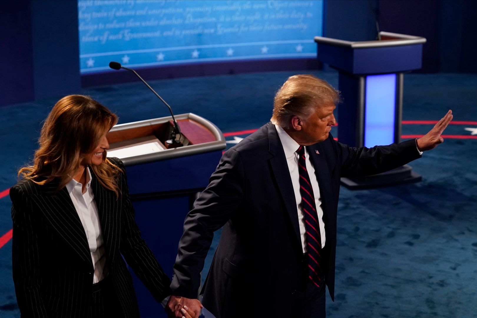 Melania i Donald Trump
