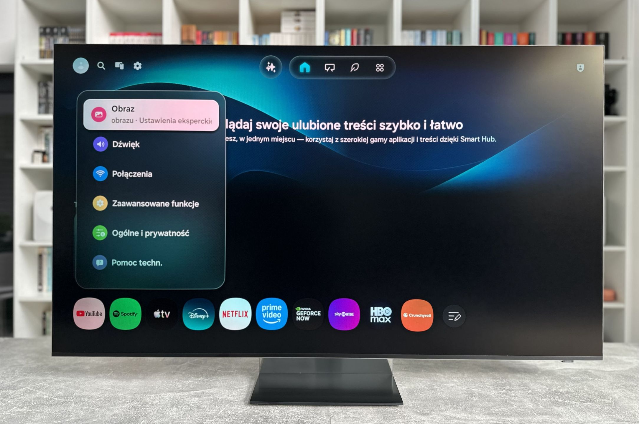 Samsung Micro RGB 65R95H - menu ustawień