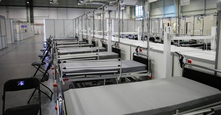 Szpital tymczasowy w Targach Lublin już gotowy. Kiedy przyjmie pierwszych pacjentów?