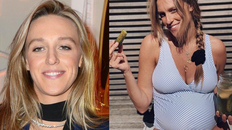 Aleksandra Żebrowska w oryginalny sposób zdradza płeć dziecka