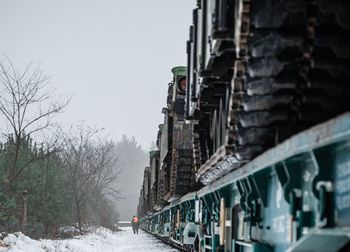 Pociąg pełen abramsów. Dotarł do Warszawy