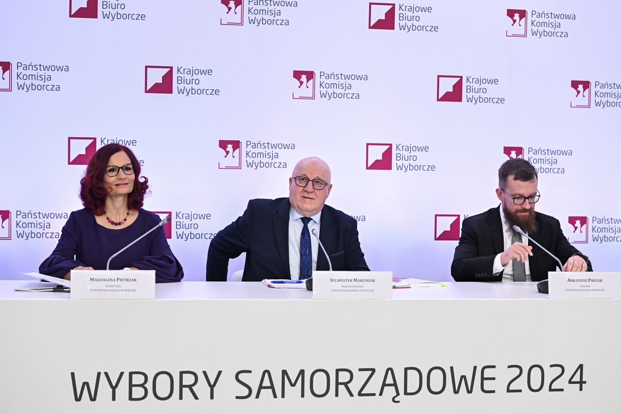 Wybory samorządowe 2024. PKW podała dane o frekwencji