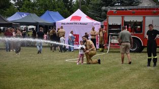 Kapryśna pogoda ich nie pokonała - piknik charytatywny dla Szymona w Żelicach
