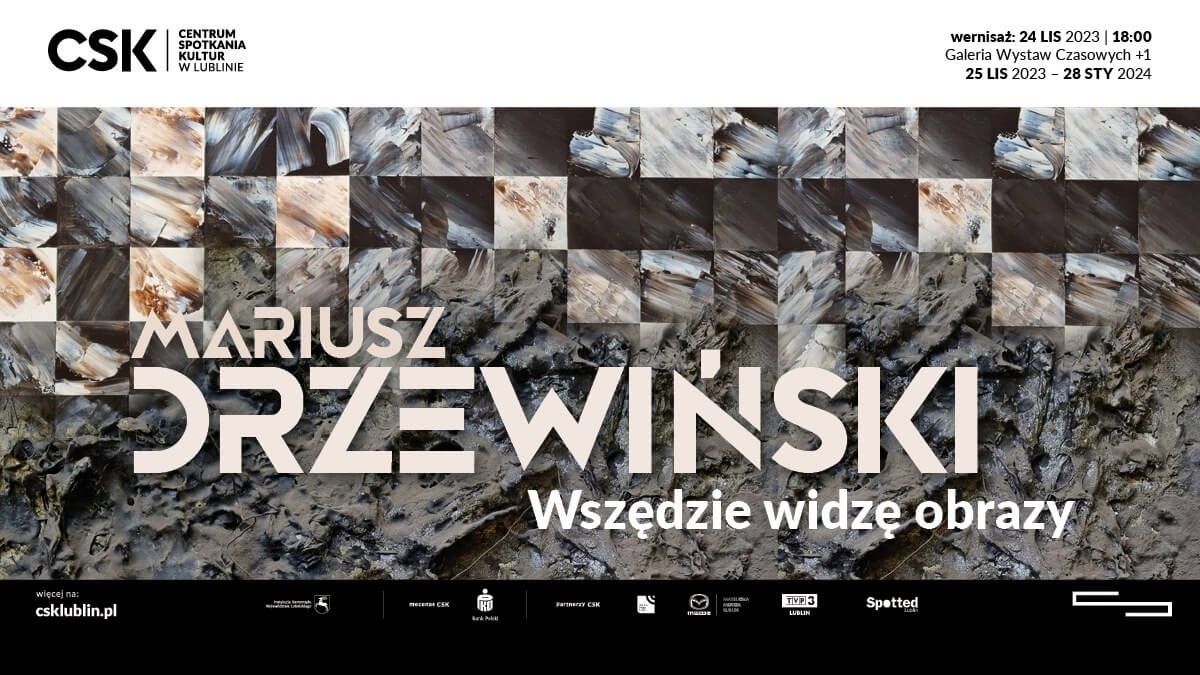 grafika Mariusz Drzewiński. Wszędzie widzę obrazy - finisaż wystawy