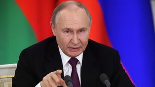 Zełenski w rodzinie Władimira Putina. Jest ojcem jego wnuczki