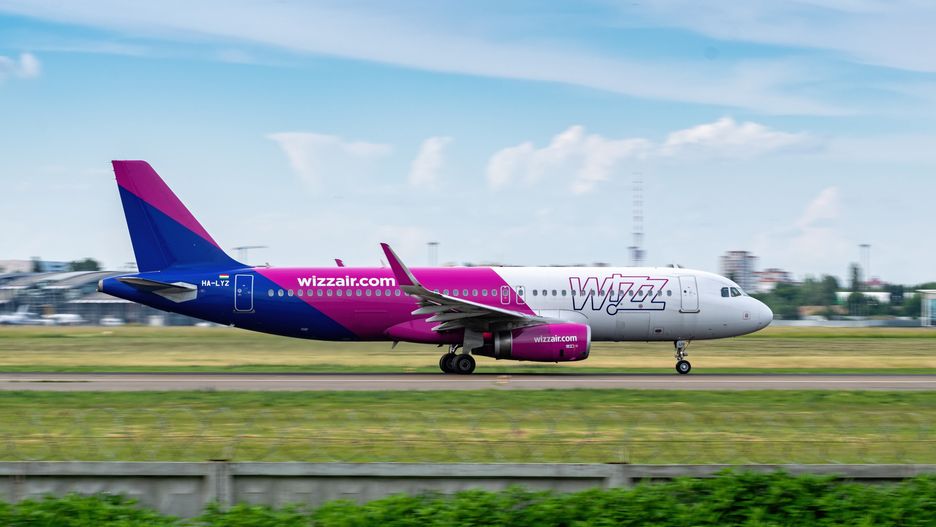 Samolot linii Wizz Air 