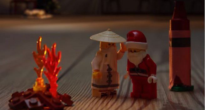 Świąteczne przygotowania w świecie Lego (wideo)