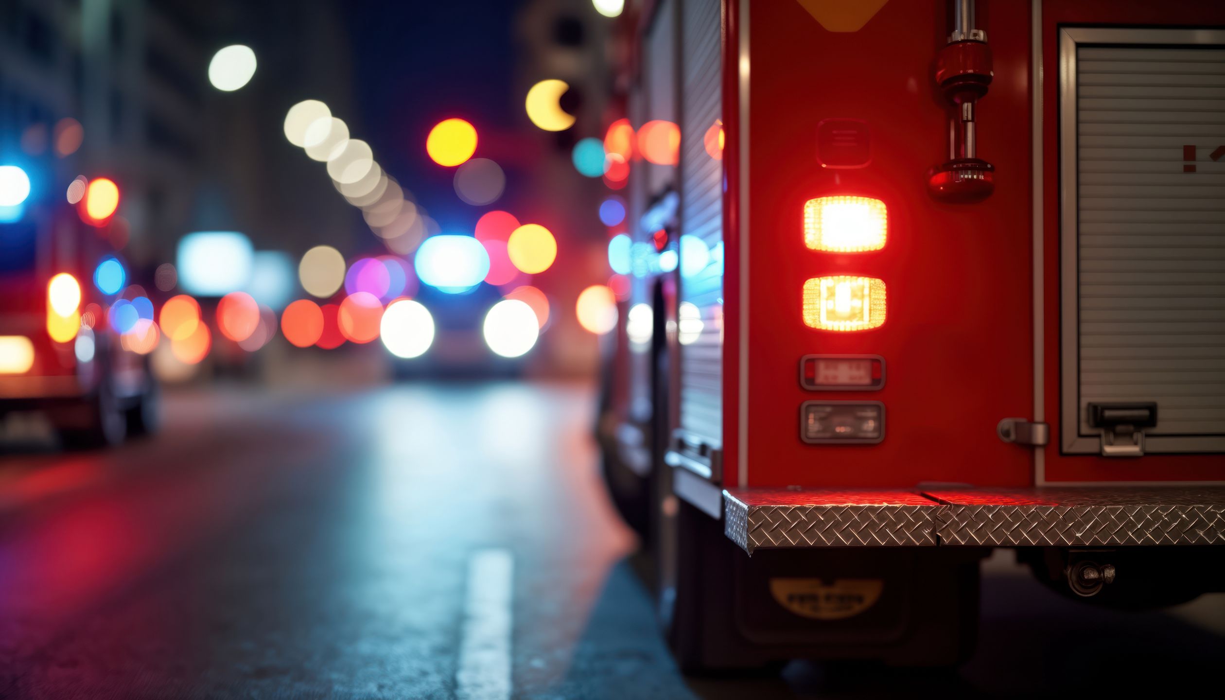 Emergency vehicles arrive at accident scene at night in city. Fire truck, ambulance on urban street. Emergency response to traffic accident. First responders intervene. Chaos, safety concerns
Emergency vehicles arrive at accident scene at night in city. Fire truck, ambulance on urban street. Emergency response to traffic accident. First responders intervene. Chaos safety concerns
emergency, accident, traffic, city, night, fire, ambulance, response, vehicle, first responders, crowd, scene, rescue, urban, safety, intervention, assistance, event, chaos, police, light, people, street, emergency services, disaster, help, injured, medical, care, firetruck, medics, police car, accident scene, traffic accident, personnel, team, relief, victim, road, injury, report, services, crew, firefighters, first, aid, workers, trauma, paramedics, crash, hospital, presence, department, dispatch, measures, crisis, area, downtown, blurry, blurred, casualties, witness, bystanders, operation, casualty, emergency, accident, traffic, city, night, fire, ambulance, response, vehicle, first responders, crowd, scene, rescue, urban, safety, intervention, assistance, event, chaos, police, light, people, street, emergency services, disaster, help, injured, medical, care, firetruck, medics, police car, accident scene, traffic accident, personnel, team, relief, victim, road, injury, report, services, crew, firefighters, first, aid, workers, trauma, paramedics, crash