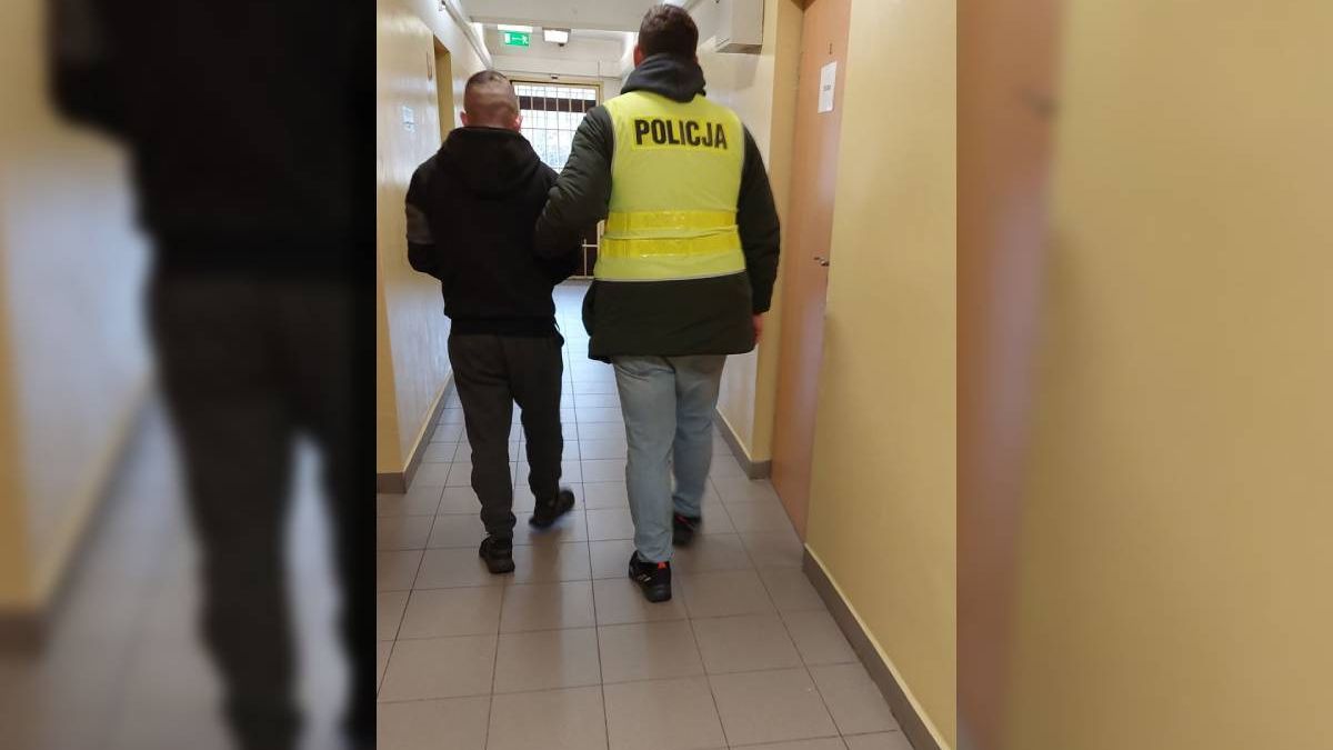 zatrzymany za napaść na policjantów