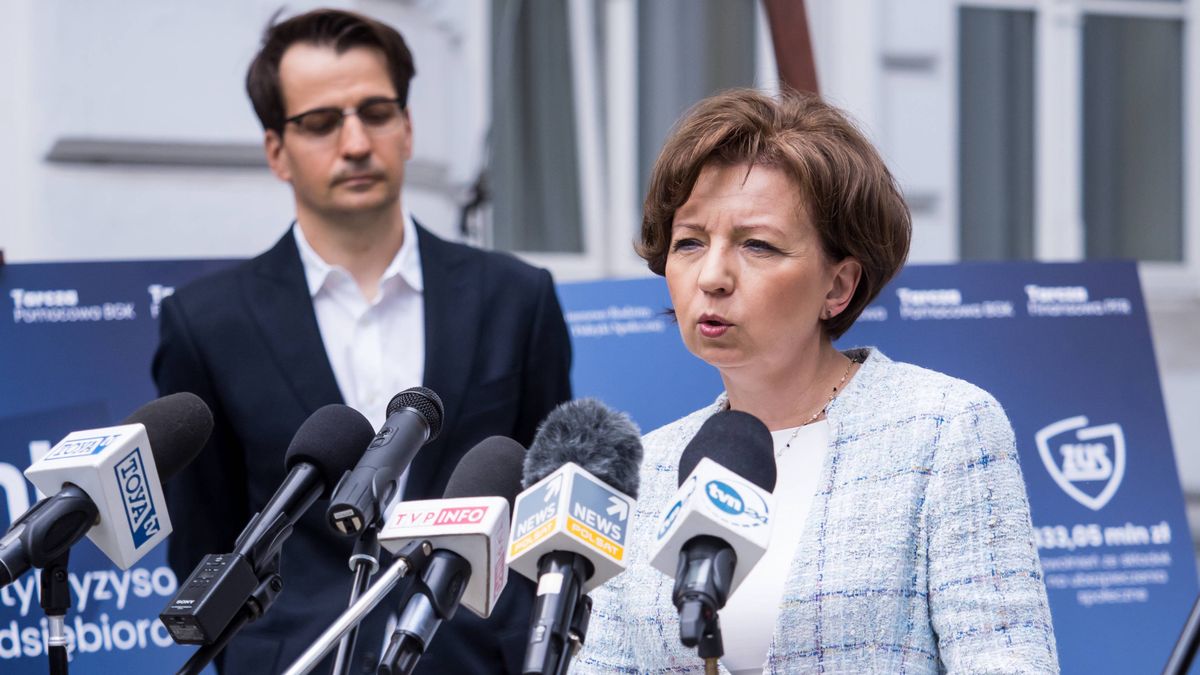 Marlena Maląg mówi o wypłatach 13. emerytury