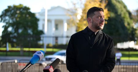 Tylko Zełenski wyszedł do dziennikarzy. Oto co napisał Trump