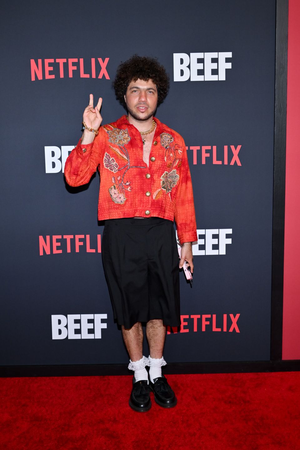 Benny Blanco na premierze "Beef"
