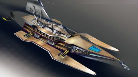 Ekologiczny i luksusowy jacht IKKAR 1