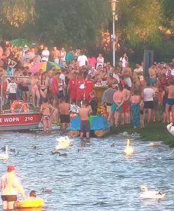 Blisko dramatu nad Jeziorem Zegrzyńskim. 18-latek uratowany z wody