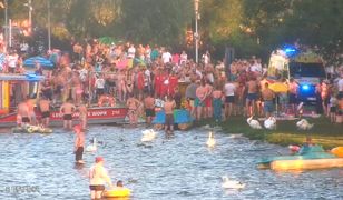 Blisko dramatu nad Jeziorem Zegrzyńskim. 18-latek uratowany z wody