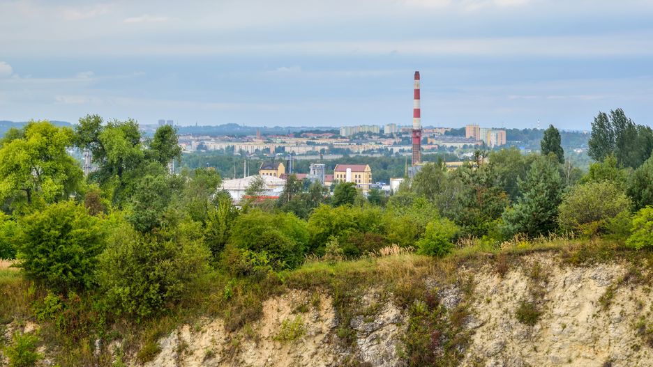 Chrzanów, panorama miasta