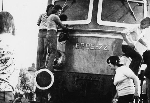 Wrocław. Historyczna lokomotywa, którą zablokowali w 1976 roku robotnicy z Ursusa, odzyska dawny blask (Klub Sympatyków Kolei)
