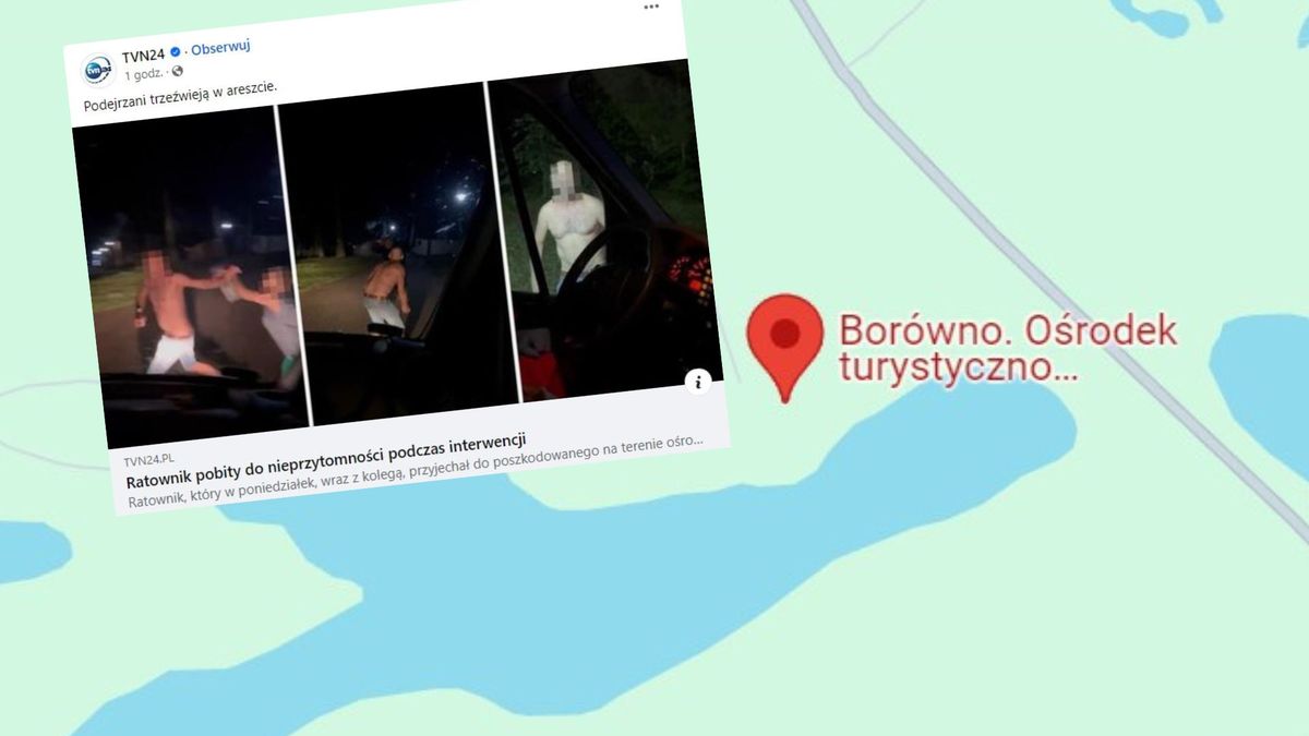 Ratownik medyczny brutalnie pobity podczas interwencji w woj. pomorskim