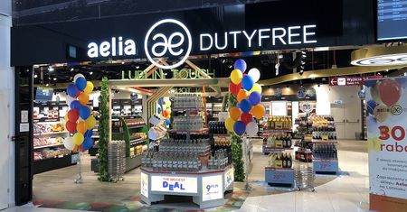 Bezcłowy sklep Aelia Duty Free na lotnisku Lublin-Świdnik