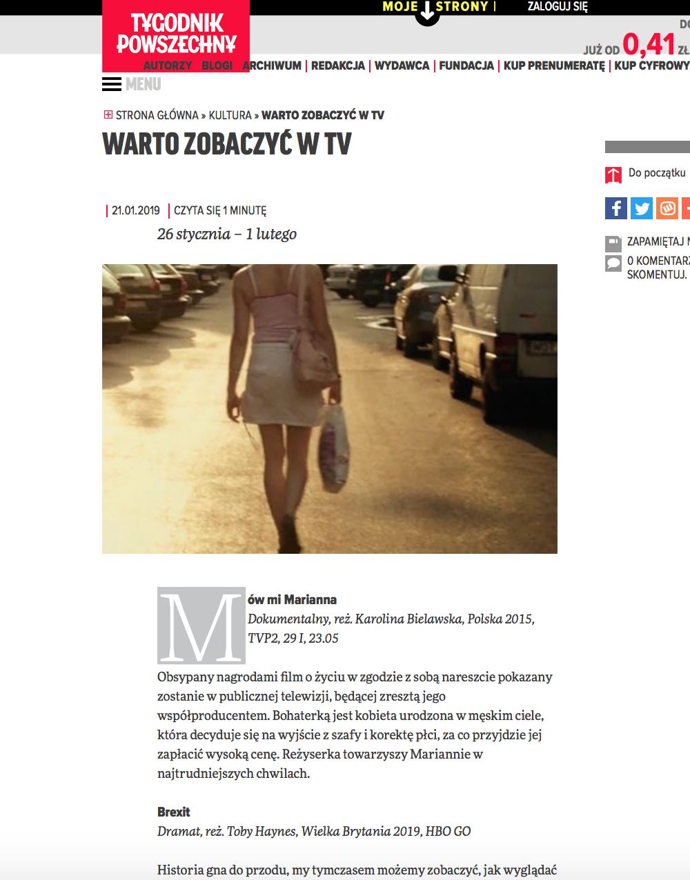 Film miał trafić do TVP w 2019 roku. Nie został pokazany do dziś