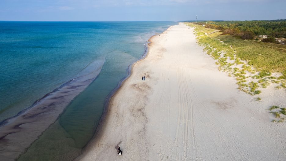 Rajskie plaże Mierzei Kurońskiej