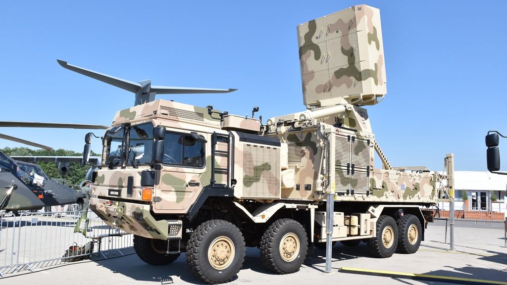 Hensoldt produkuje m.in. radary dla systemów przeciwlotniczych IRIS-T SLM