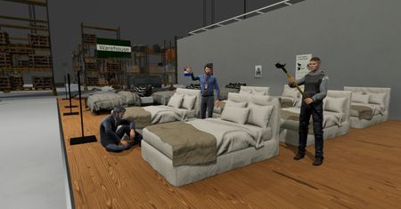 Horror w sklepie meblowym nie spodobał się sieci IKEA, prawnicy reagują