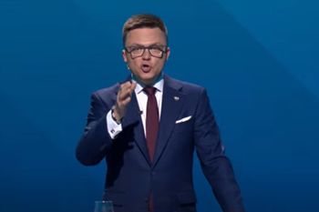 Ostra wymiana zdań podczas debaty. Hołownia: Nawrocki jest kłamcą