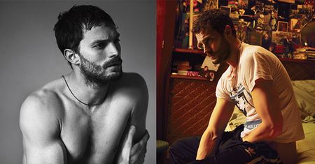 "Christian Grey" pozuje bez koszulki! (FOTO)