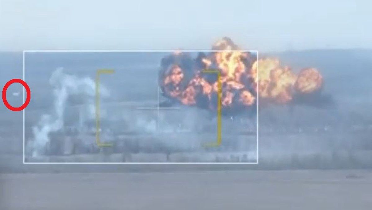 Nagranie zestrzelenia Su-25