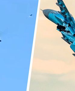 Rzadkie nagranie z frontu. Pilot Su-27 zmiażdżył rosyjską bazę