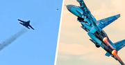 Rzadkie nagranie z frontu. Pilot Su-27 zmiażdżył rosyjską bazę