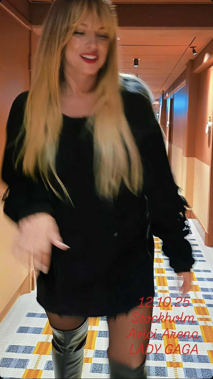 Joanna Liszowska szaleje na koncercie Lady Gagi