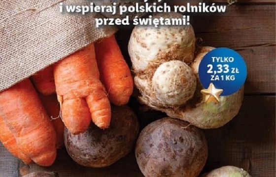 Lidl znów sprzedaje nieperfekcyjne warzywa