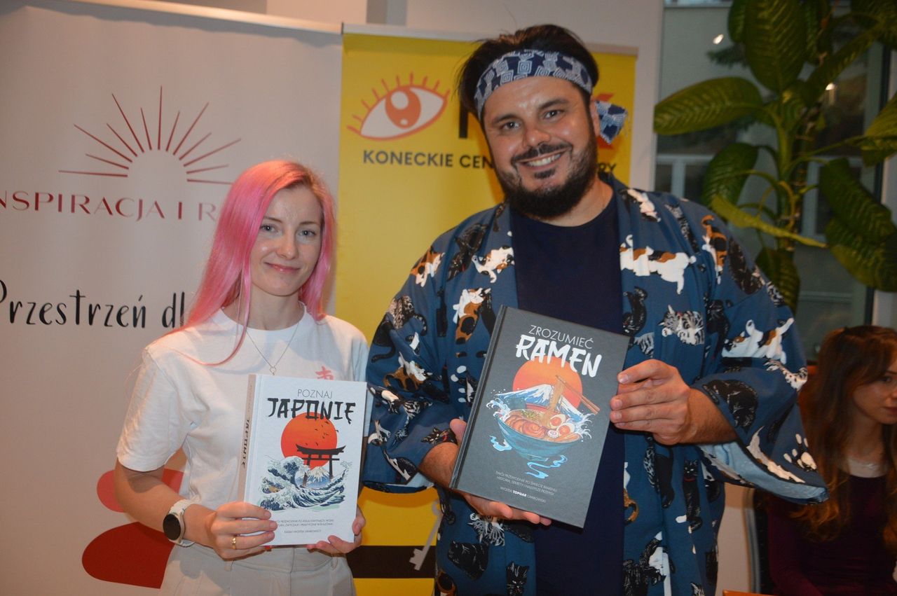 Końskie: Podróżnicy Kasia i Wojtek Grabowscy opowiadali o Japonii w Koneckim Centrum Kultury