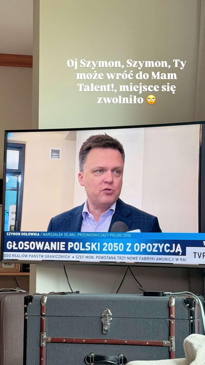 Agnieszka Woźniak-Starak zwróciła się do Hołowni