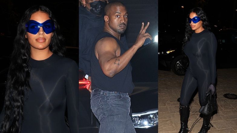 Kanye West na kolacji z sobowtórem Kim Kardashian