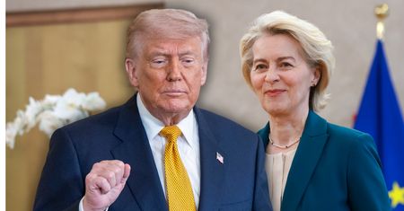 Trump rozmawiał z von der Leyen. "Czekałem, aż UE wywiąże się z umowy"