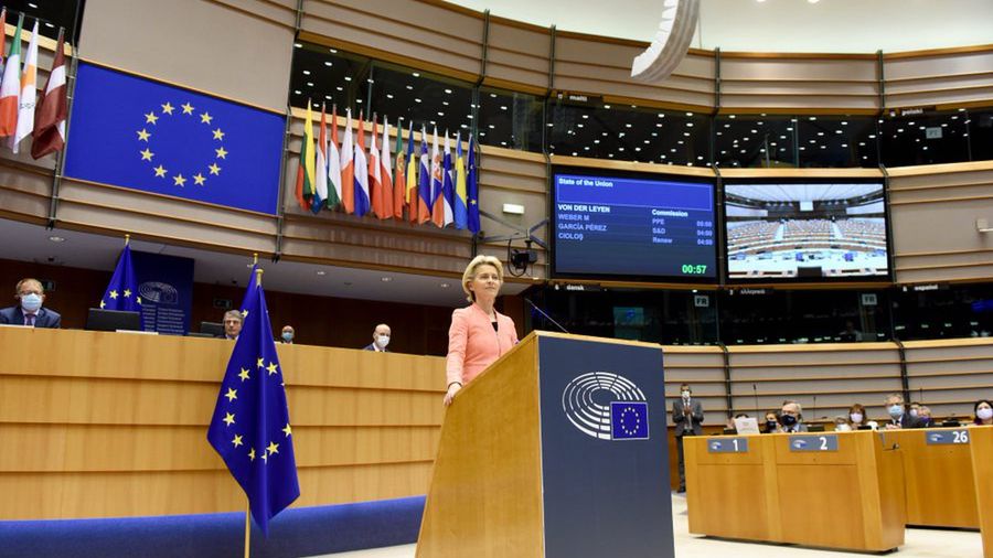 Szefowa KE Ursula von der Leyen wygłosiła orędzie na temat wizji Europy.