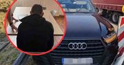 Ukradł Audi w Niemczech. 23-latek po pościgu został zatrzymany w Polsce