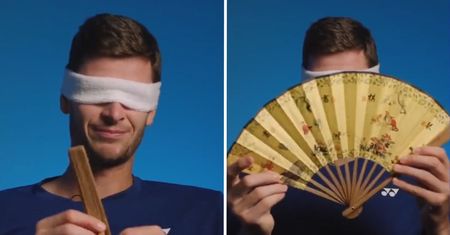 Zasłonili Hurkaczowi oczy. Próbował, ale nie dał rady