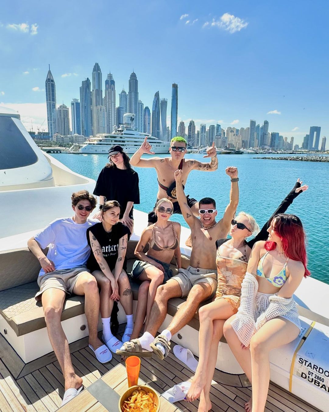 Friz świętował 28. urodziny na luksusowym jachcie w Dubaju