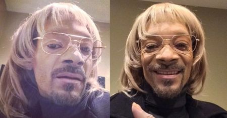 Snoop Dogg "przebiera się" za białego...