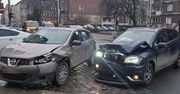 Wrocław: Wypadek w centrum. Dwie osobówki zderzyły się na skrzyżowaniu