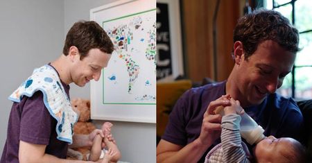 Mark Zuckerberg karmi córkę w pracy: " Najważniejsze spotkanie dnia!"